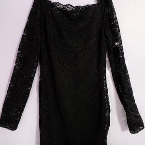 Fashionova Lace Off-the-Shoulder Dress